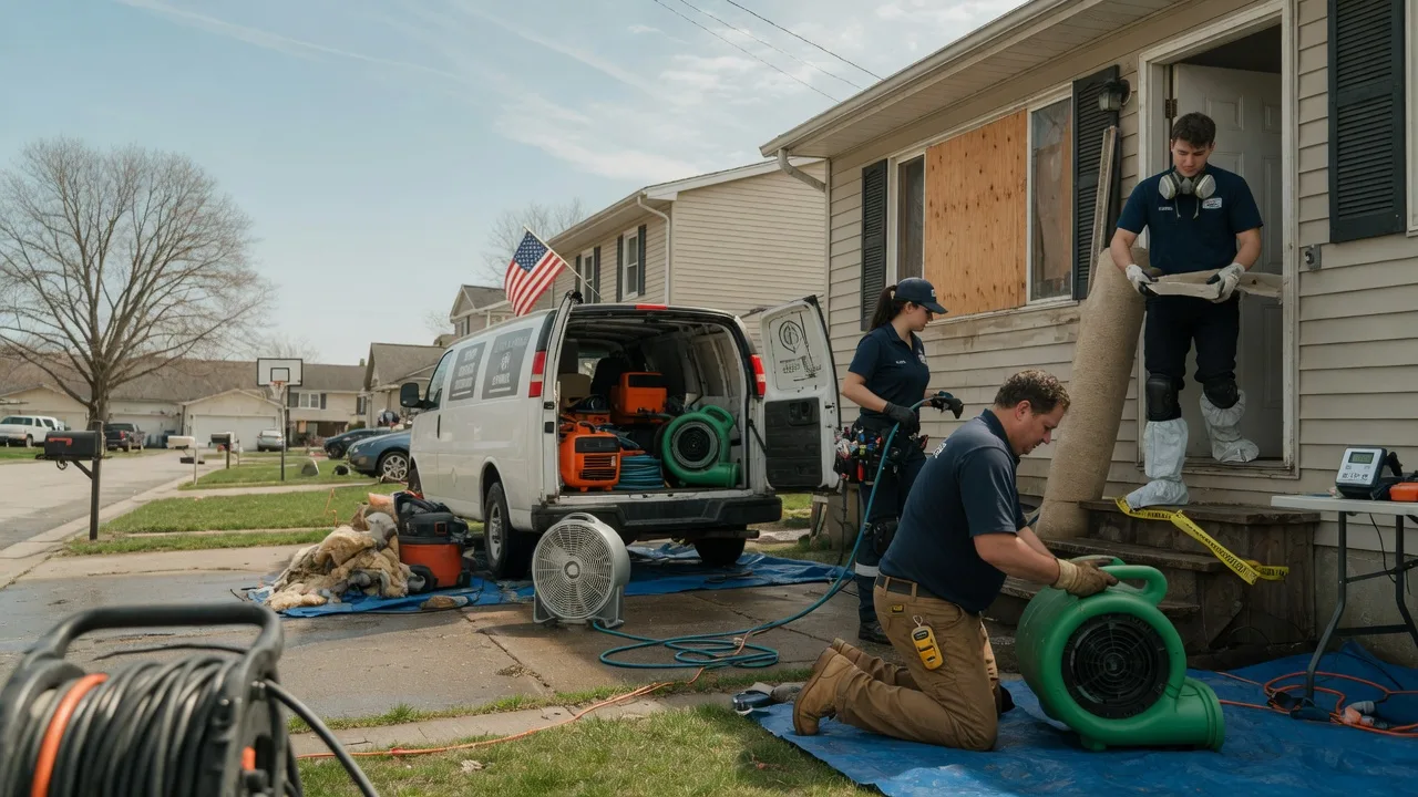 Water Damage Restoration in Orange, TX near me